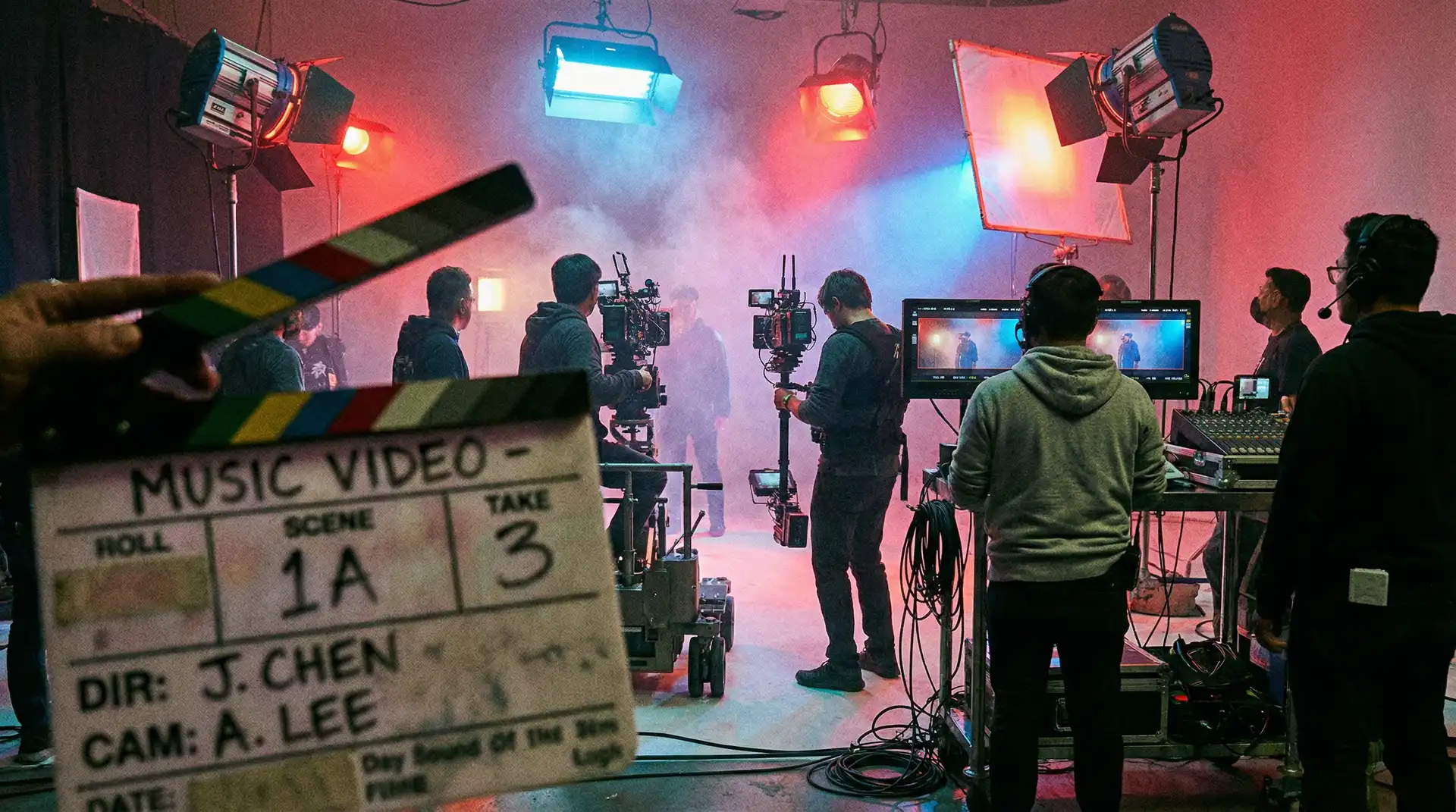 MV视觉志 幕后解析 - 音乐视频制作现场